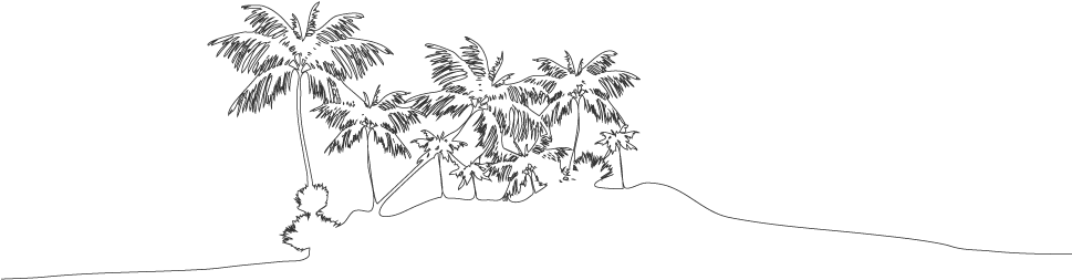 Caribbean_ Island_ Silhouette PNG image