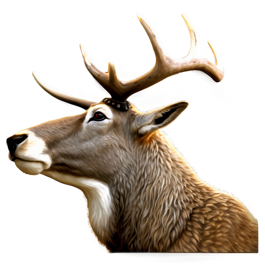 Caribou Close-up Face Png Vyy PNG image