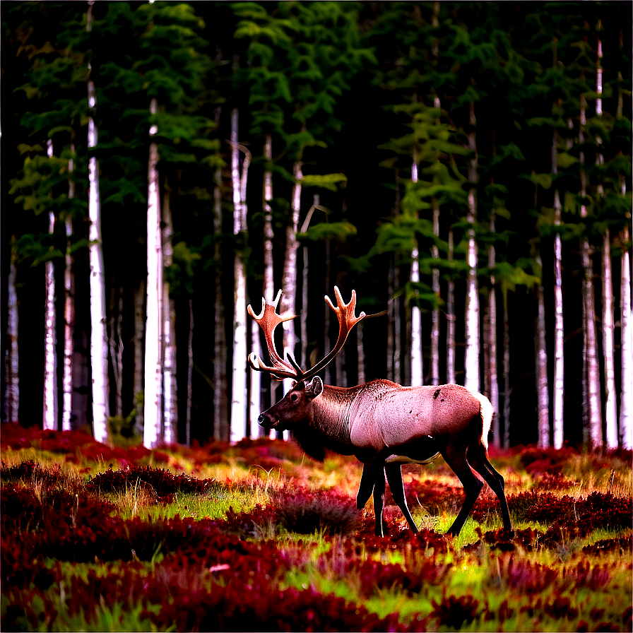 Caribou In The Wild Png 06292024 PNG image