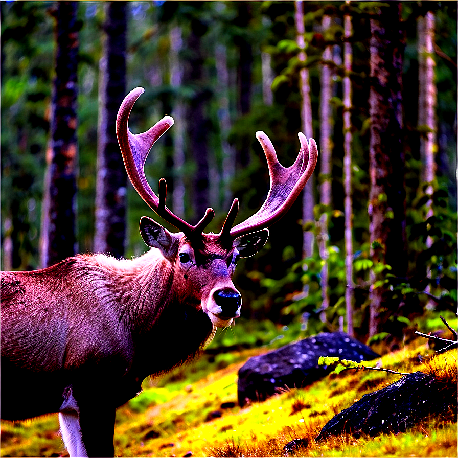 Caribou In The Wild Png 34 PNG image