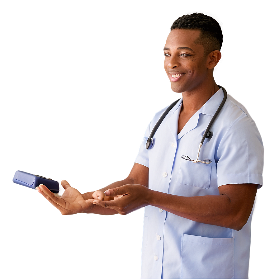 Caring Male Nurse Png 28 PNG image