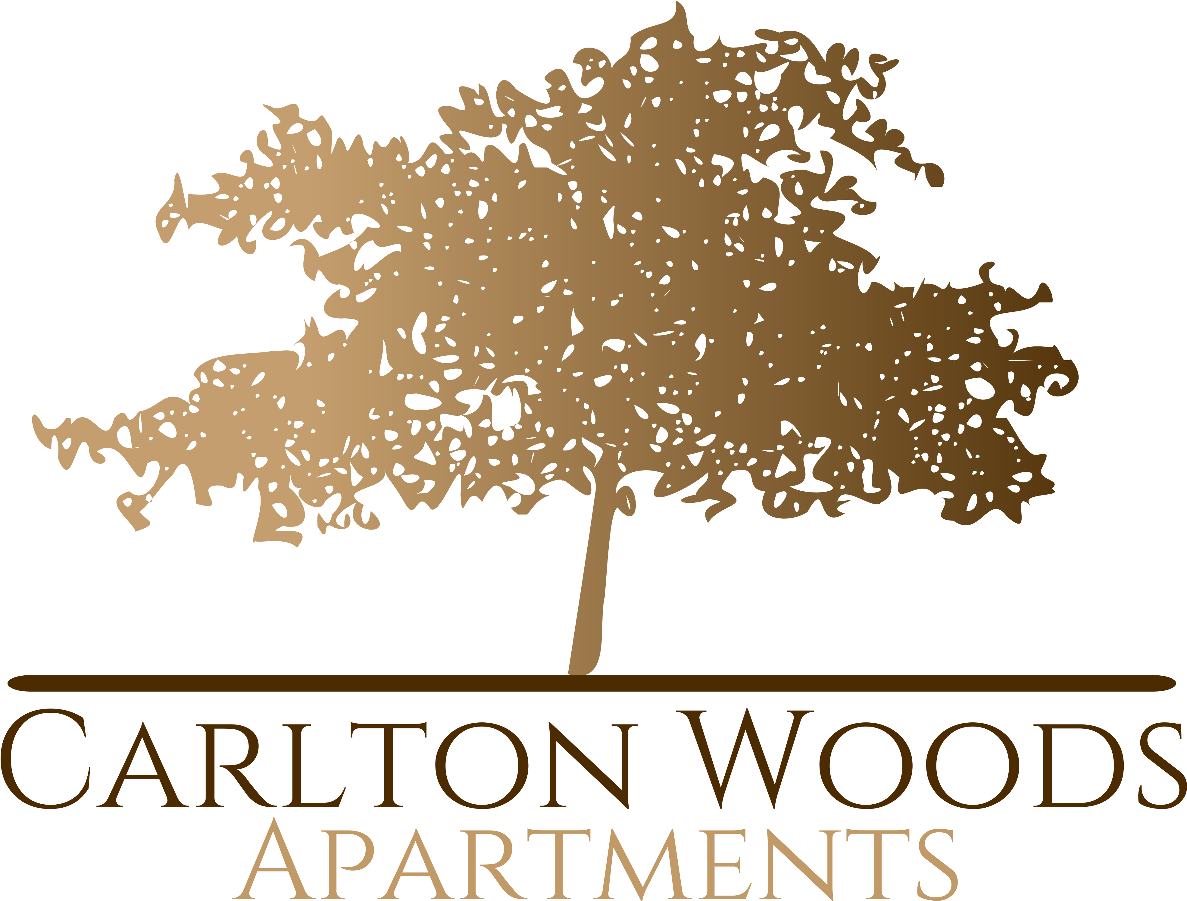 Carlton Woods Apartments Logo PNG image