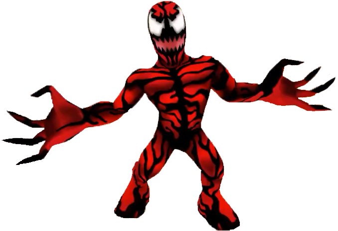 Carnage Character Pose PNG image