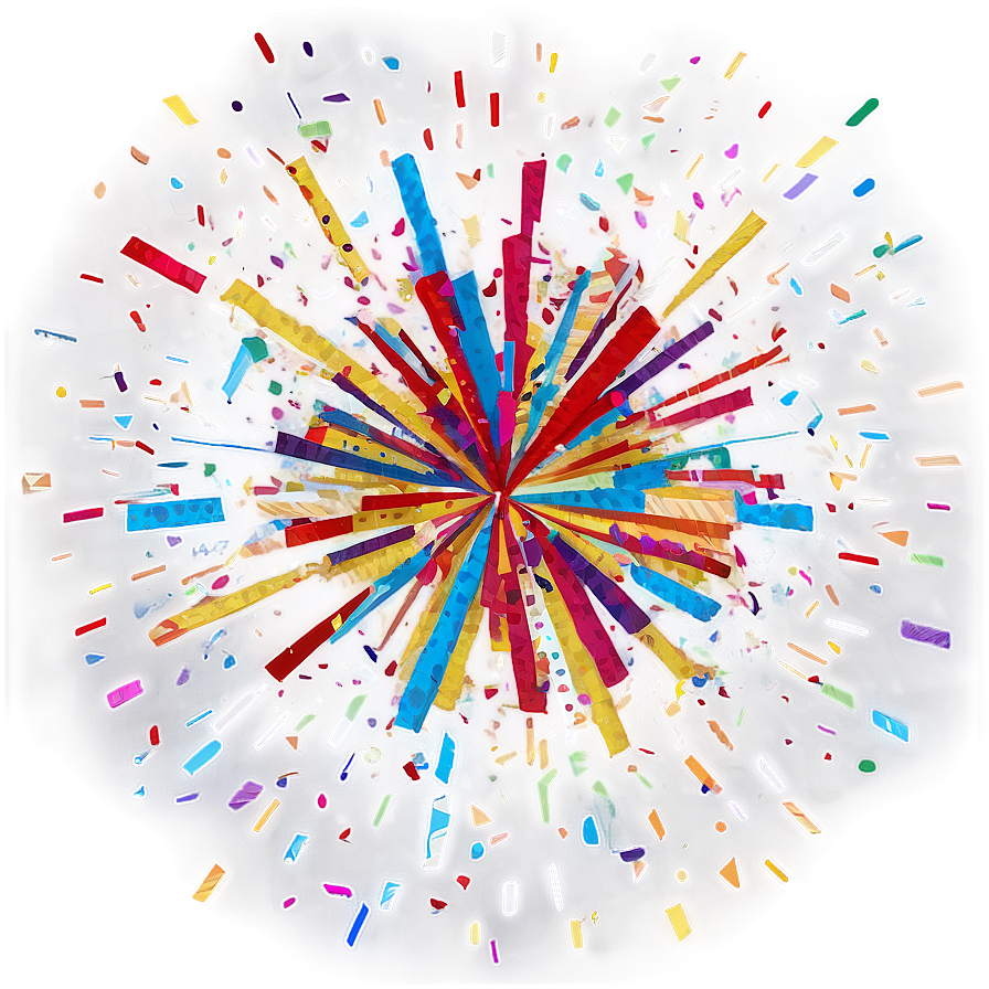 Carnival Confetti Explosion Png 06122024 PNG image