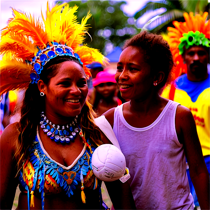 Carnival Crowds Enjoying Png Uin62 PNG image