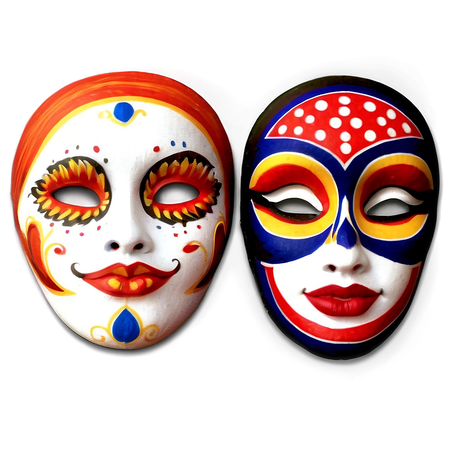 Carnival Face Painting Png 06122024 PNG image