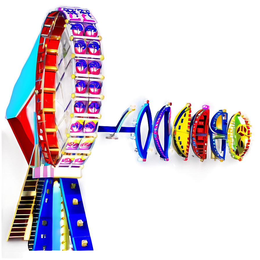 Carnival Ferris Wheel Png Keo36 PNG image