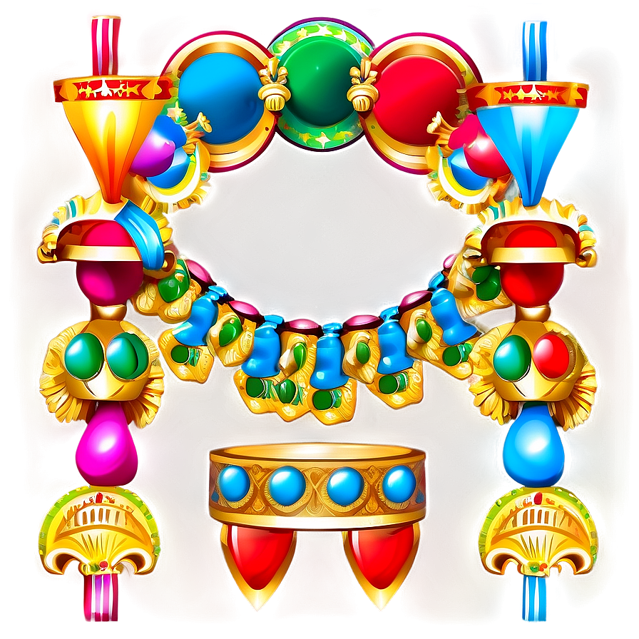 Carnival Festive Garlands Png Myr PNG image