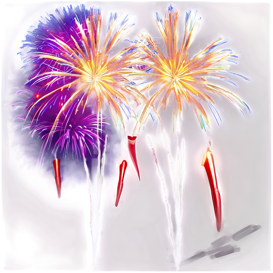 Carnival Fireworks Display Png 06122024 PNG image