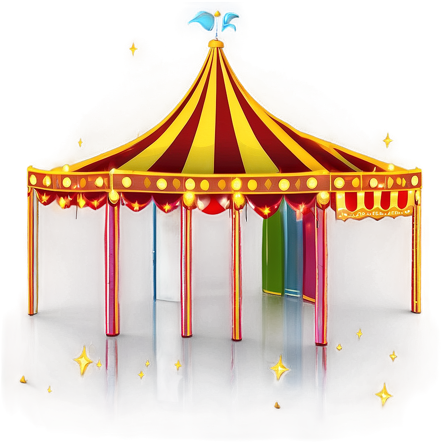 Carnival Tent At Dusk Png 28 PNG image