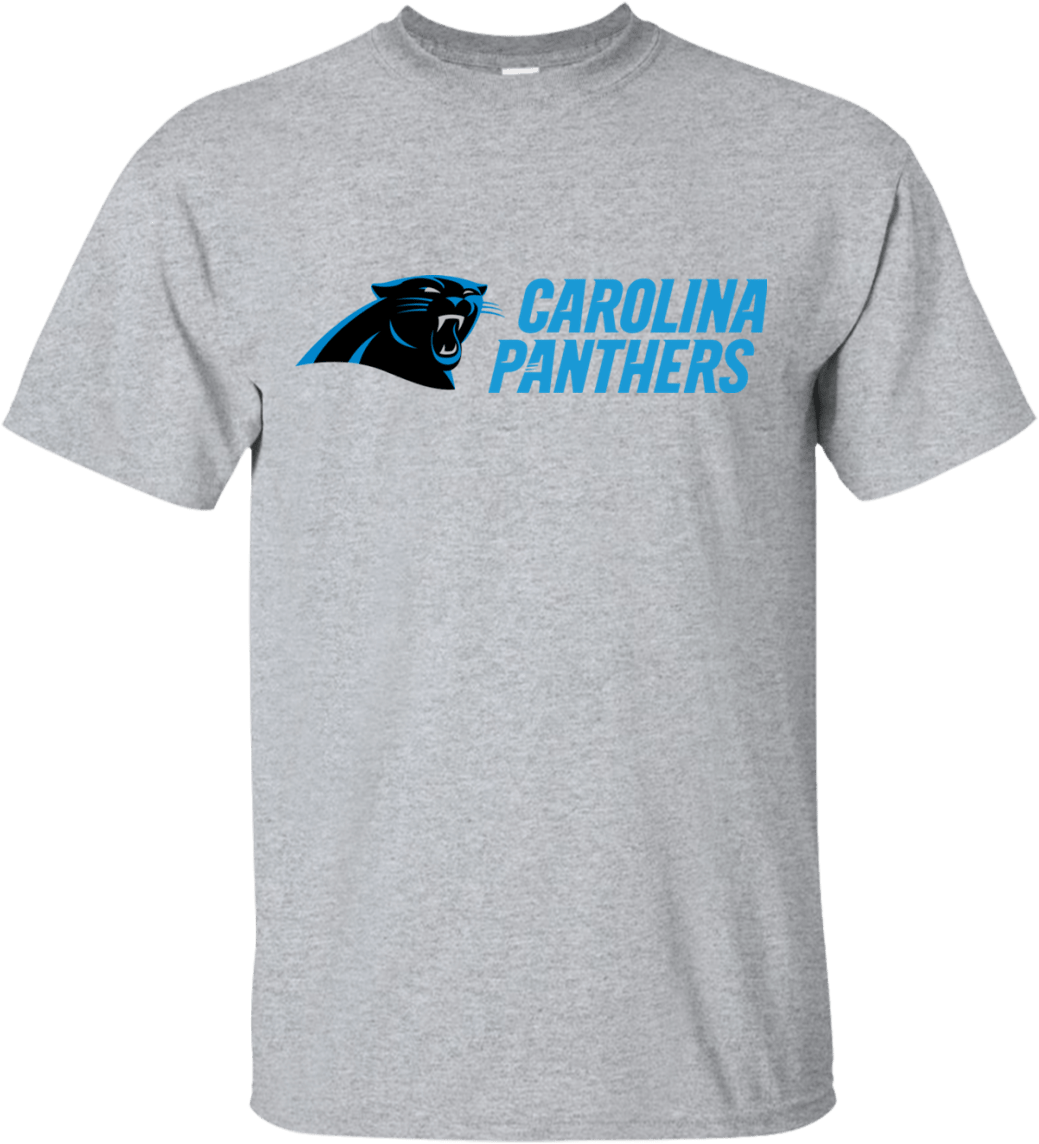 Carolina Panthers Logo T Shirt Design PNG image