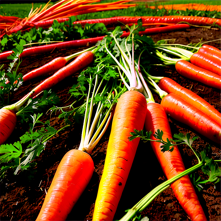 Carrot Field Png Nly PNG image