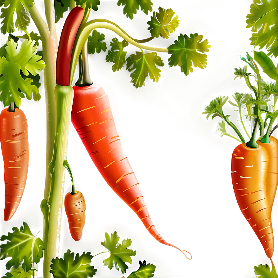 Carrot Plant Png 05242024 PNG image