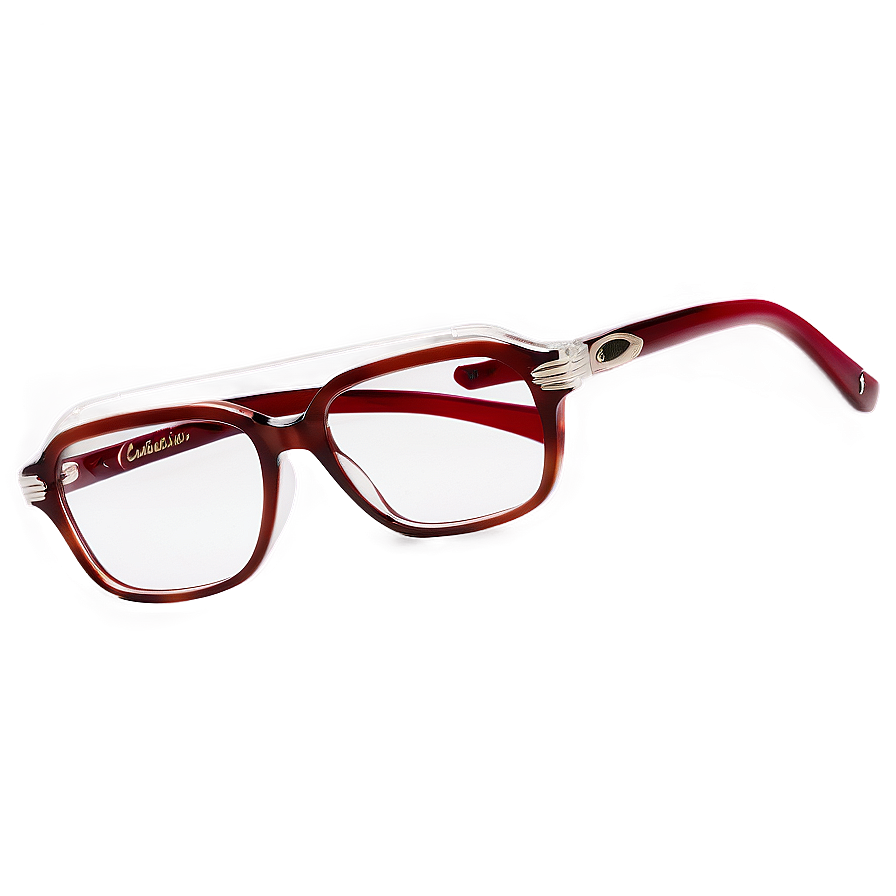 Cartier Clear Glasses Png 56 PNG image