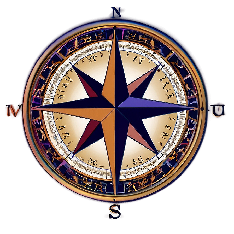 Cartography Compass Rose Png 05252024 PNG image