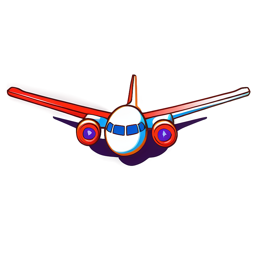 Cartoon Airplane Drawing Png 93 PNG image