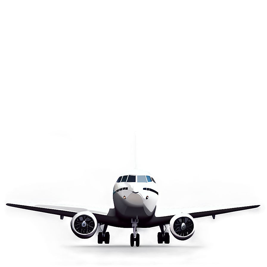 Cartoon Airplane Front View Png 97 PNG image