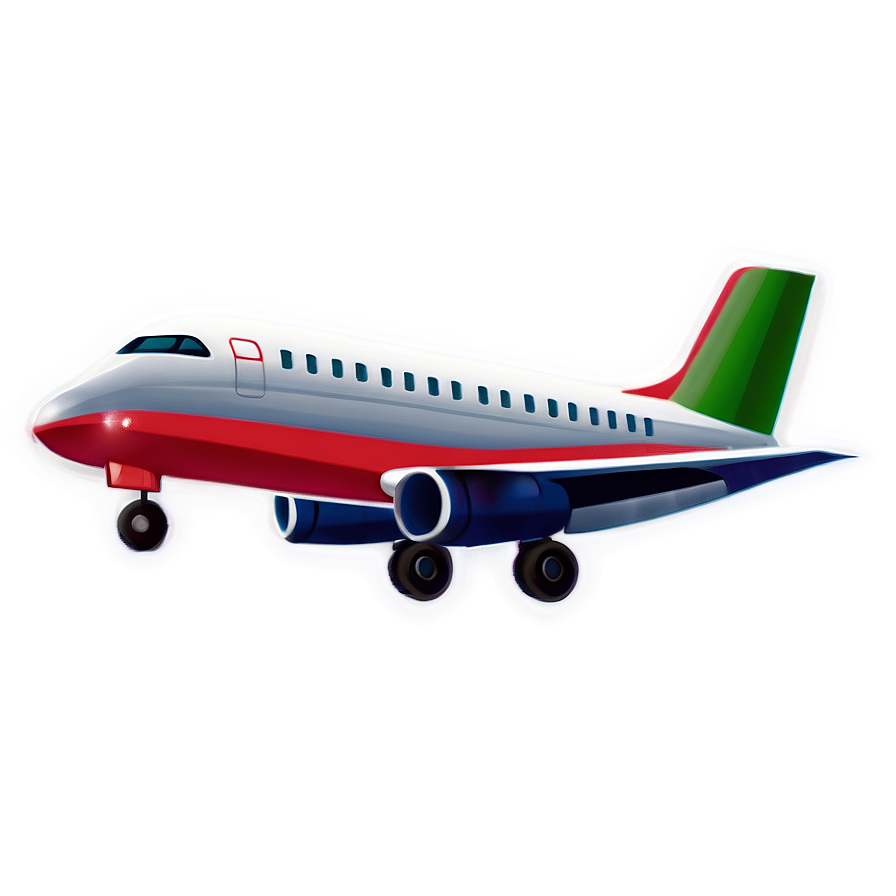 Cartoon Airplane Outline Png 25 PNG image