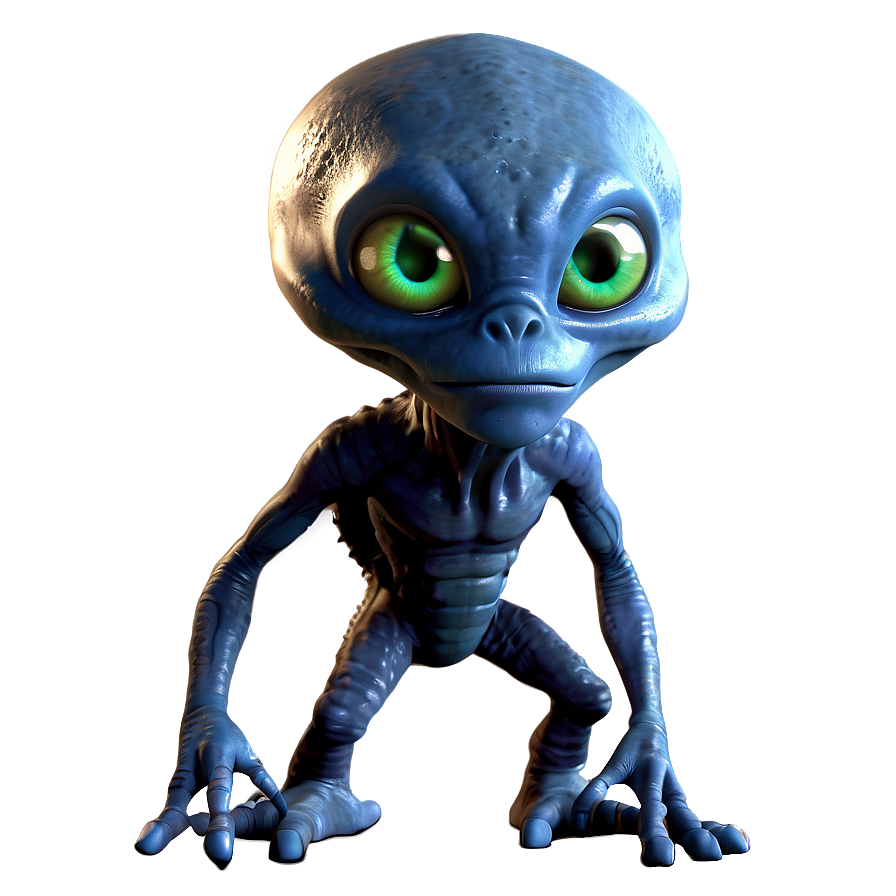 Cartoon Alien For Kids Png 06292024 PNG image