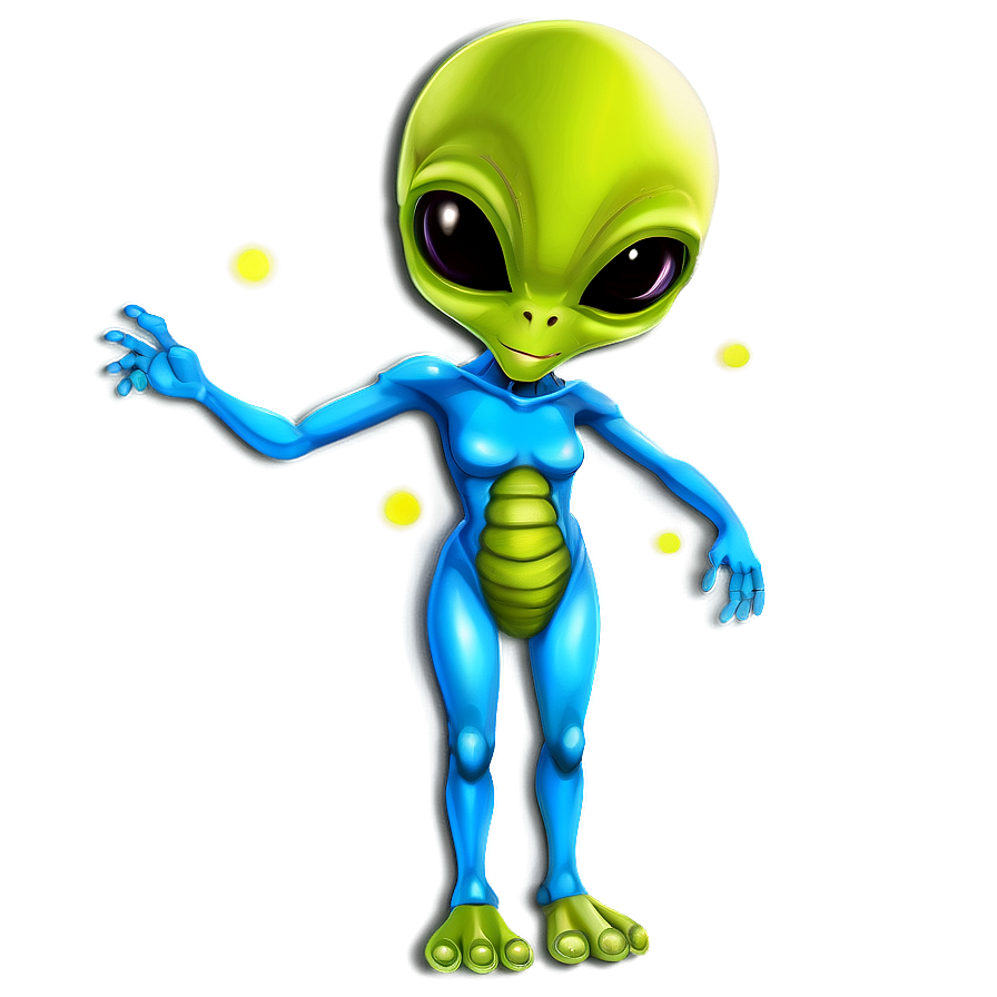 Cartoon Alien Friends Png 06292024 PNG image