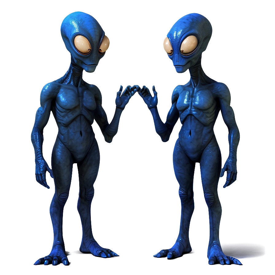 Cartoon Alien Friends Png 80 PNG image