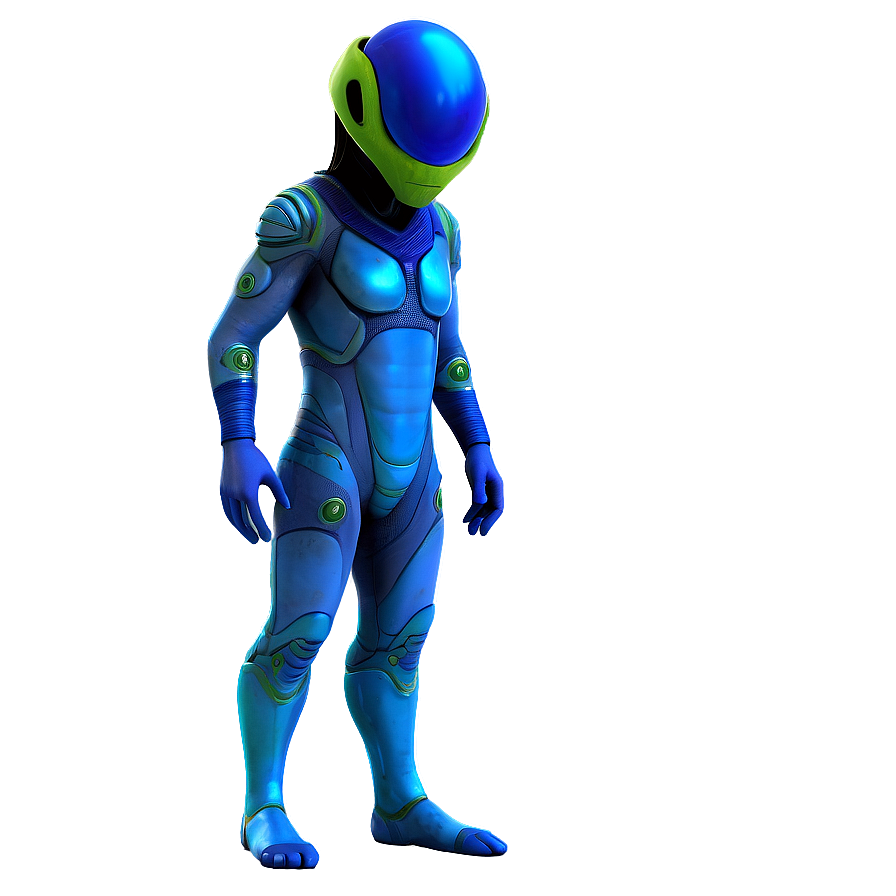 Cartoon Alien In Spacesuit Png 77 PNG image