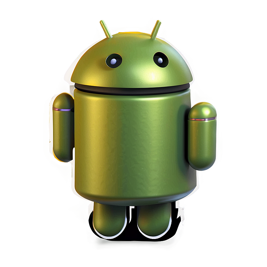 Cartoon Android Character Png 05062024 PNG image