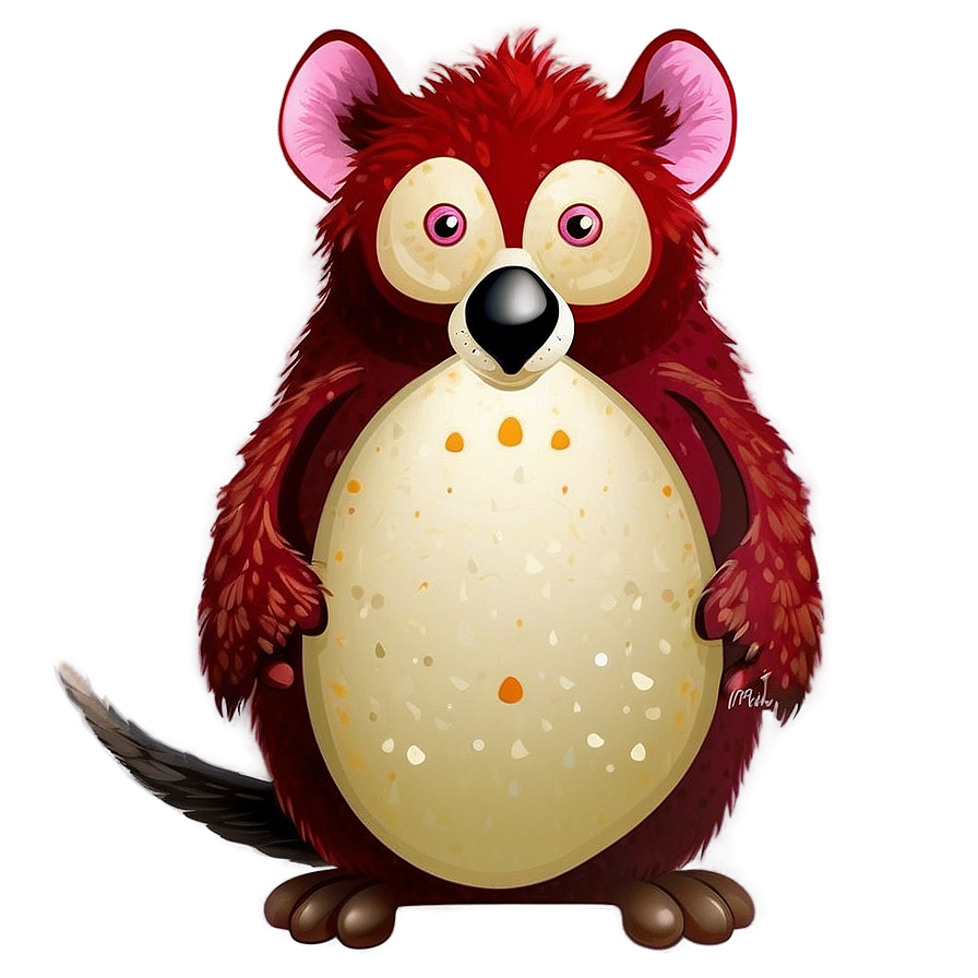 Cartoon Animal Artistic Talent Png Nwt PNG image