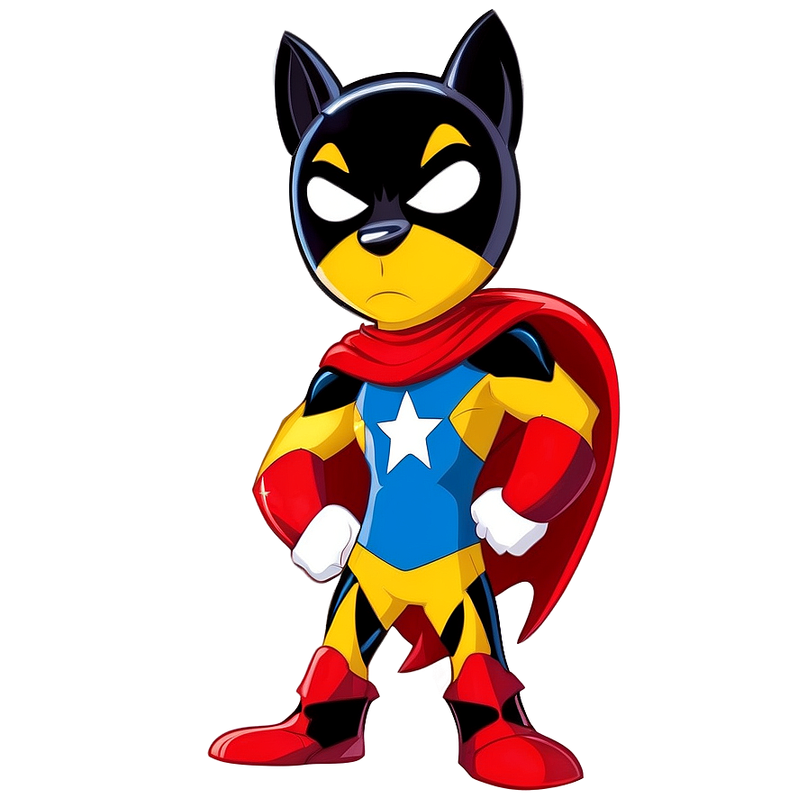 Cartoon Animal Superheroes Png Tfo65 PNG image