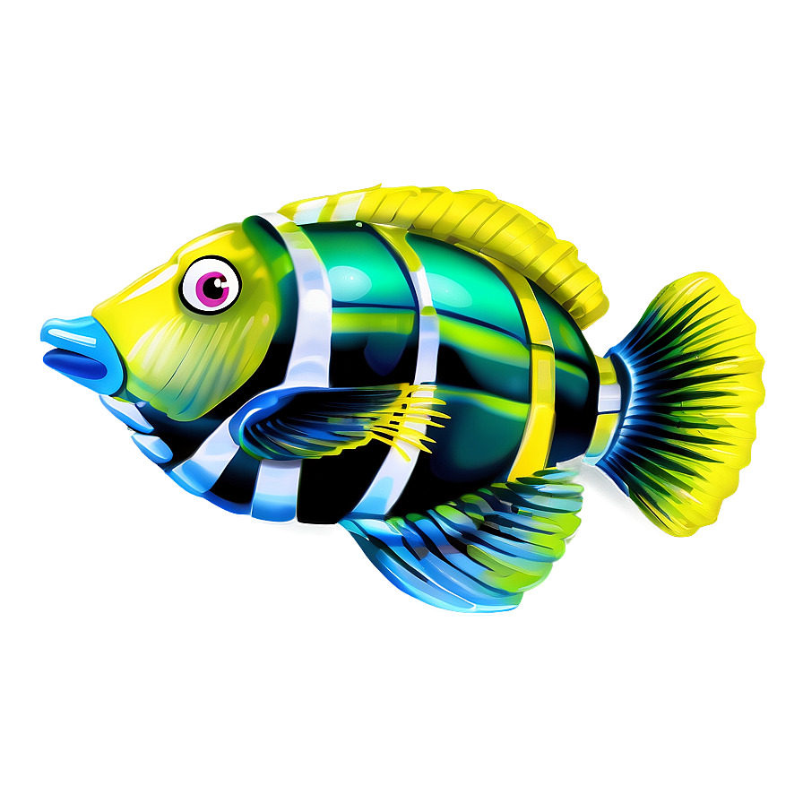 Cartoon Animal Underwater World Png Ewa PNG image