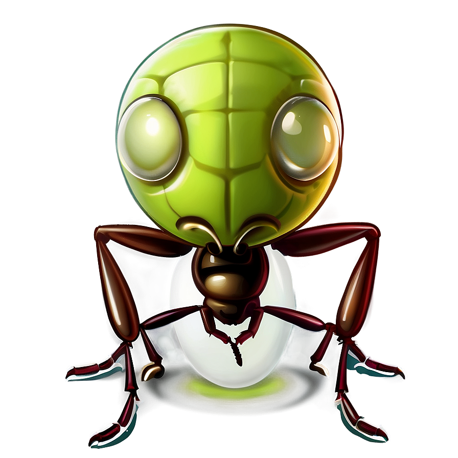 Cartoon Ant Art Png 05242024 PNG image