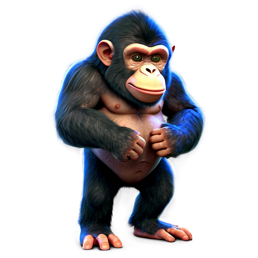 Cartoon Ape Character Png 75 PNG image