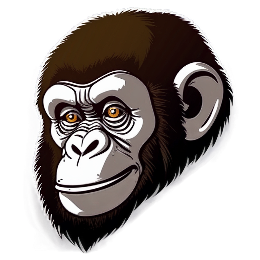 Cartoon Ape Character Png Vgh PNG image