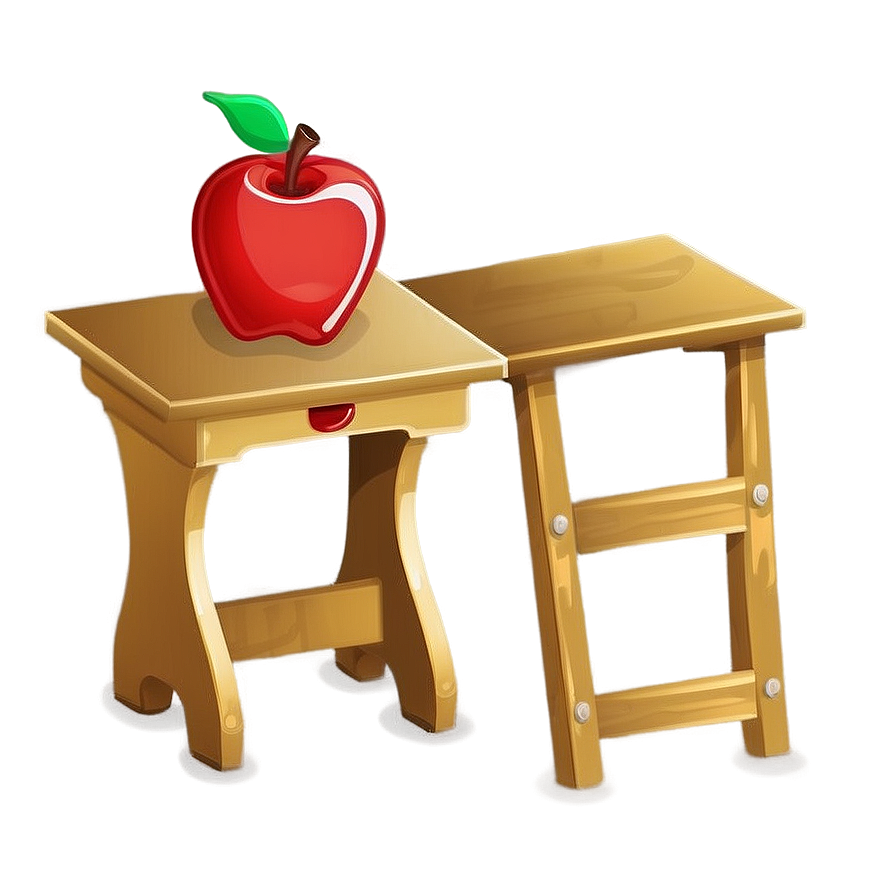 Cartoon Apple Teacher Png 17 PNG image