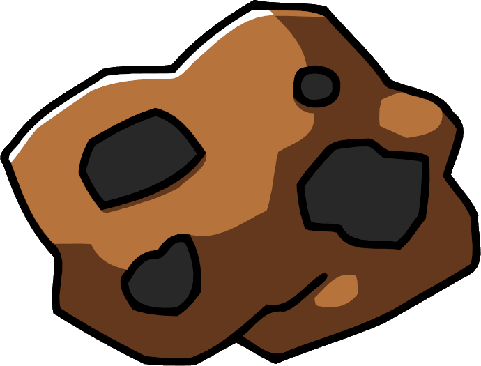 Cartoon Asteroid Illustration PNG image