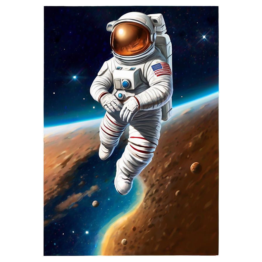 Cartoon Astronaut Png Rka89 PNG image