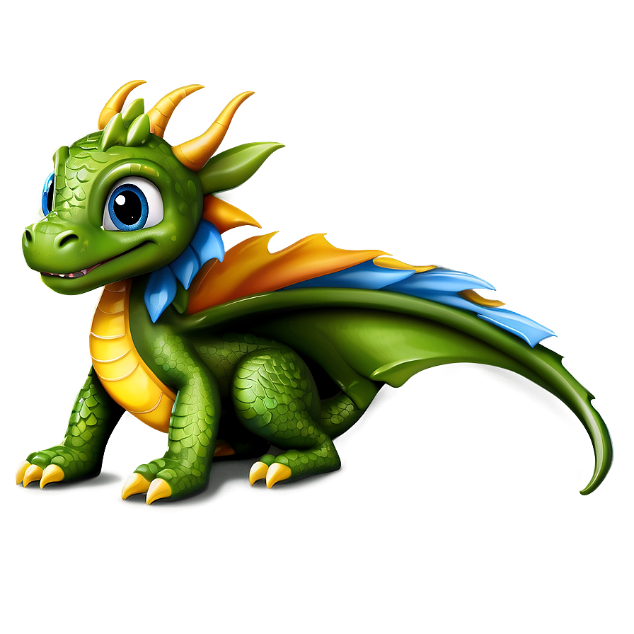 Cartoon Baby Dragon Png His PNG image