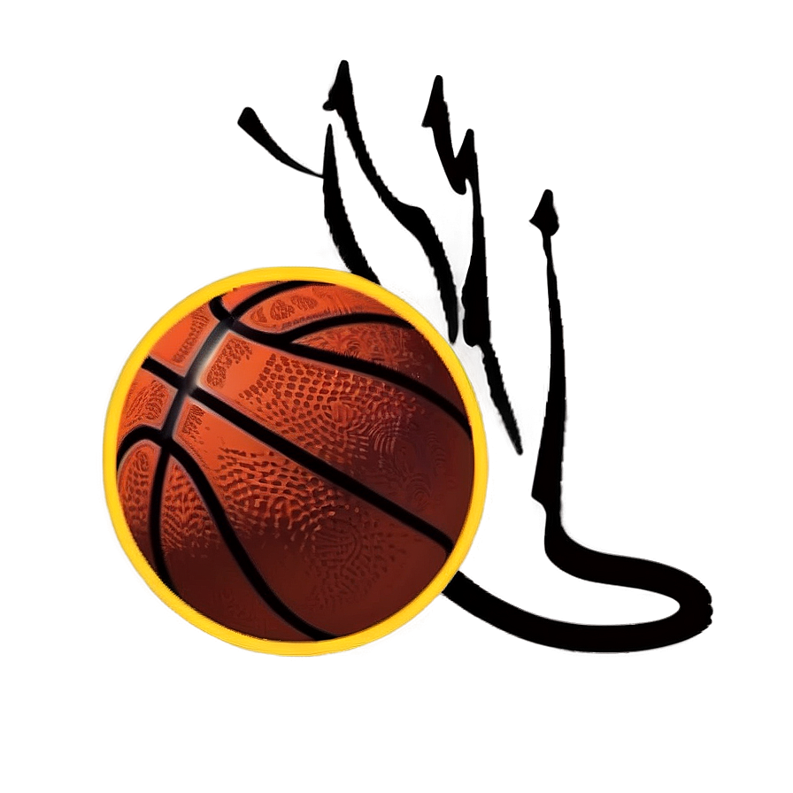 Cartoon Basketball Celebration Png 66 PNG image