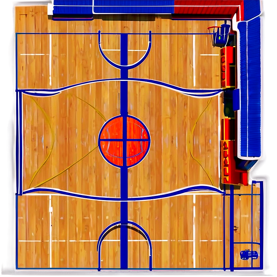 Cartoon Basketball Court Png 63 PNG image