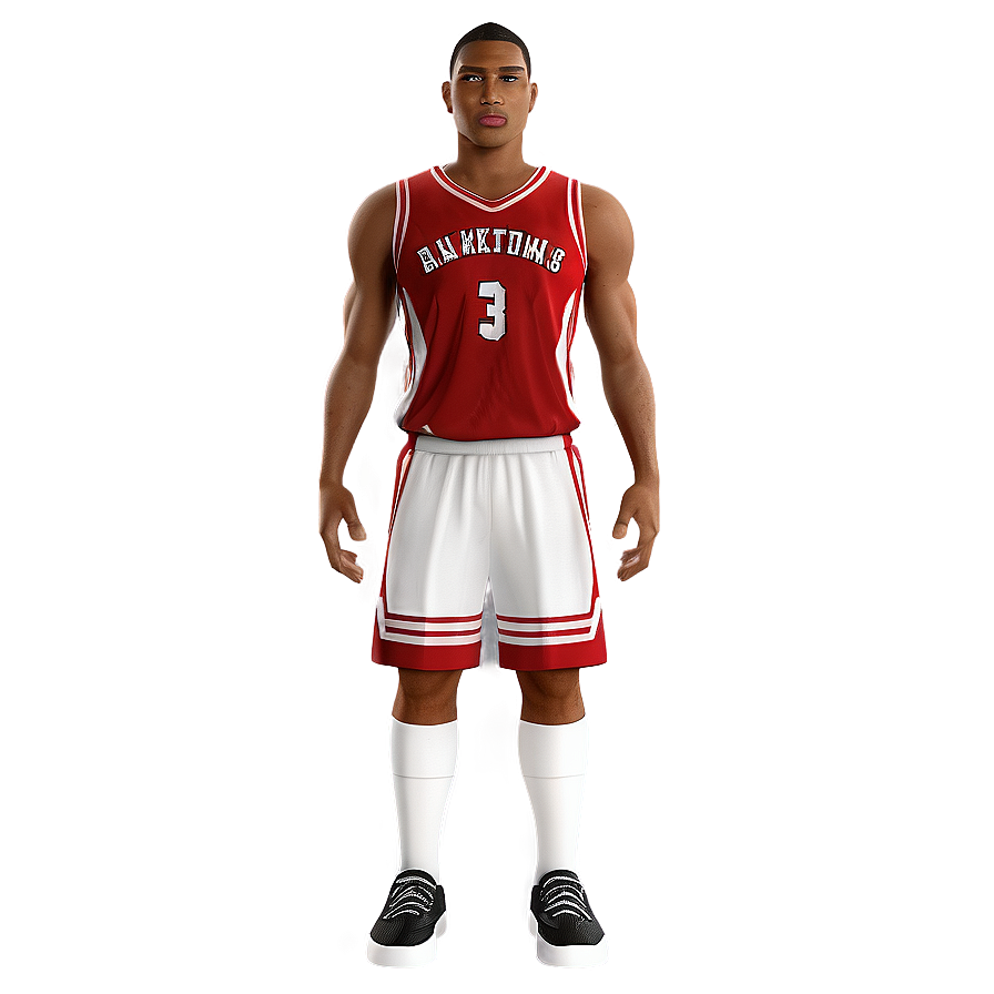 Cartoon Basketball Uniform Png 06212024 PNG image