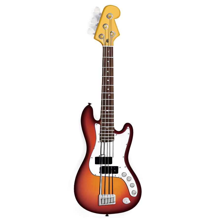 Cartoon Bass Guitar Png 92 PNG image