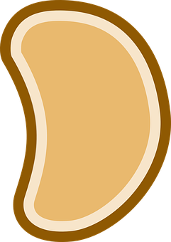 Cartoon Bean Illustration PNG image