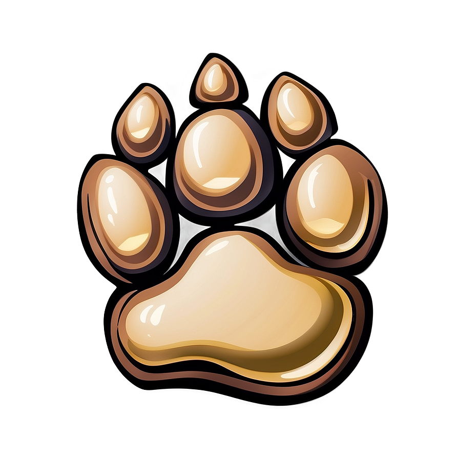 Cartoon Bear Paw Png Cbe PNG image