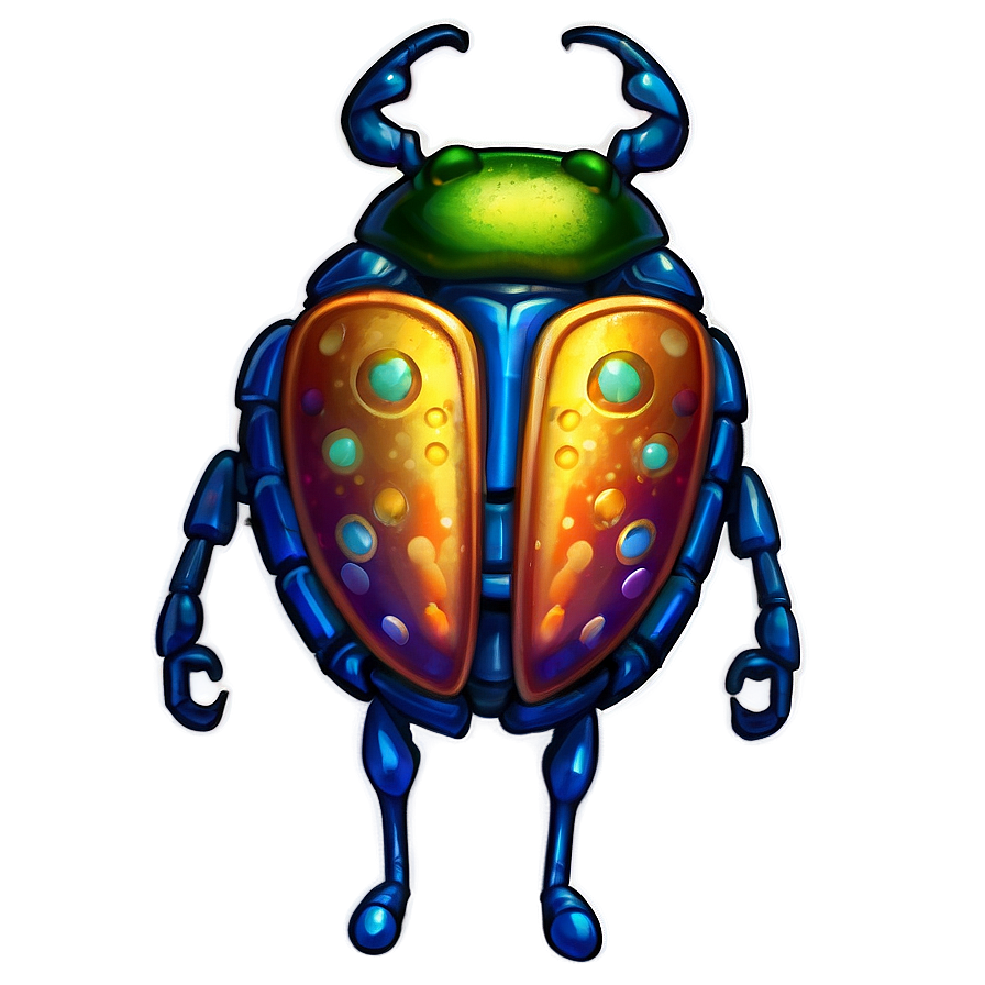 Cartoon Beetle Character Png 50 PNG image