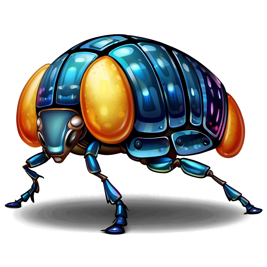 Cartoon Beetle Character Png Myn95 PNG image