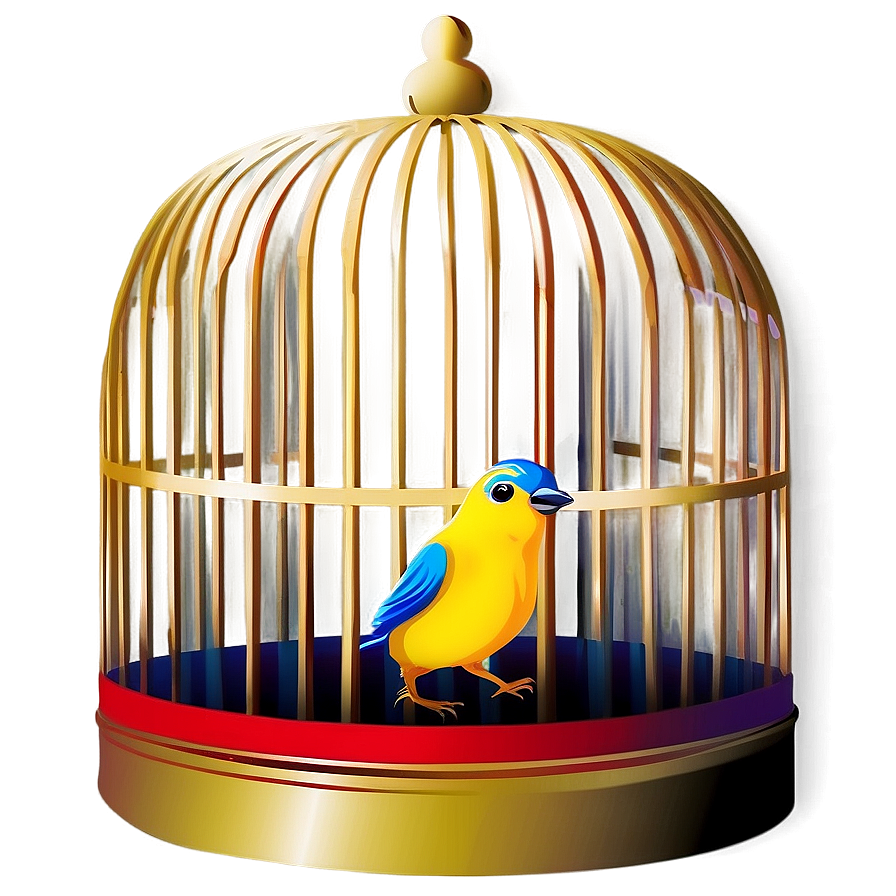 Cartoon Bird Cage Png 87 PNG image