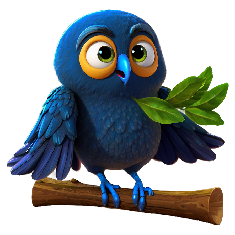 Cartoon Bird Character Png 06202024 PNG image