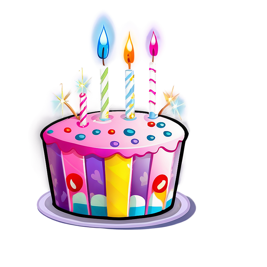 Cartoon Birthday Cake Png 24 PNG image