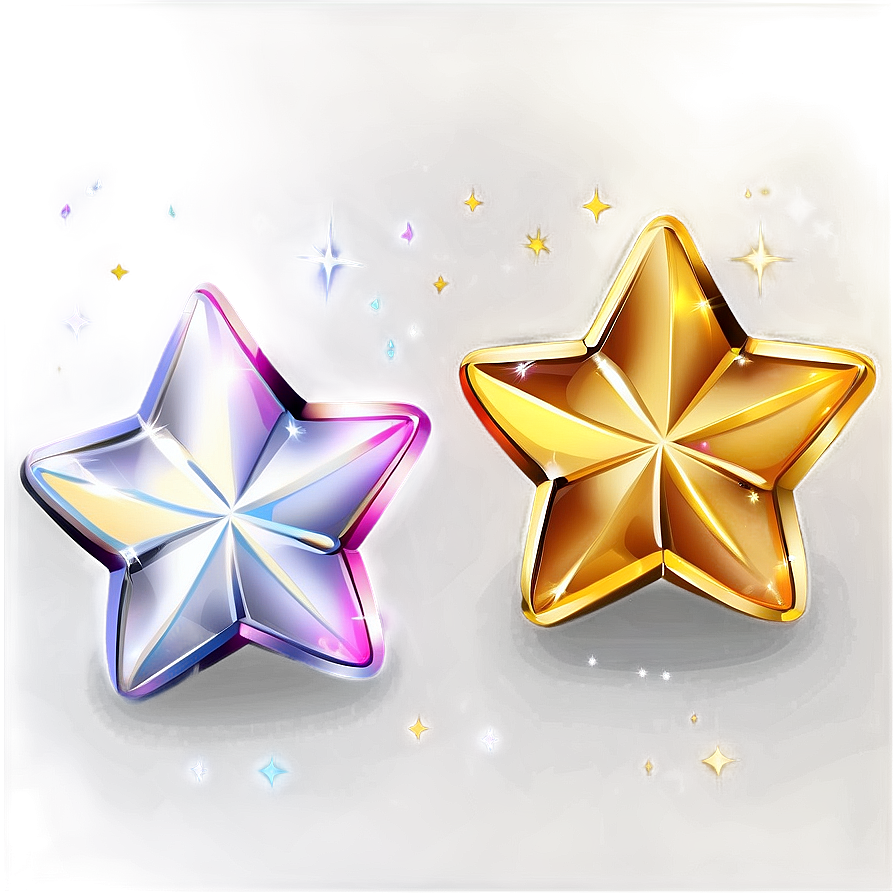 Cartoon Bling Stars Png 52 PNG image