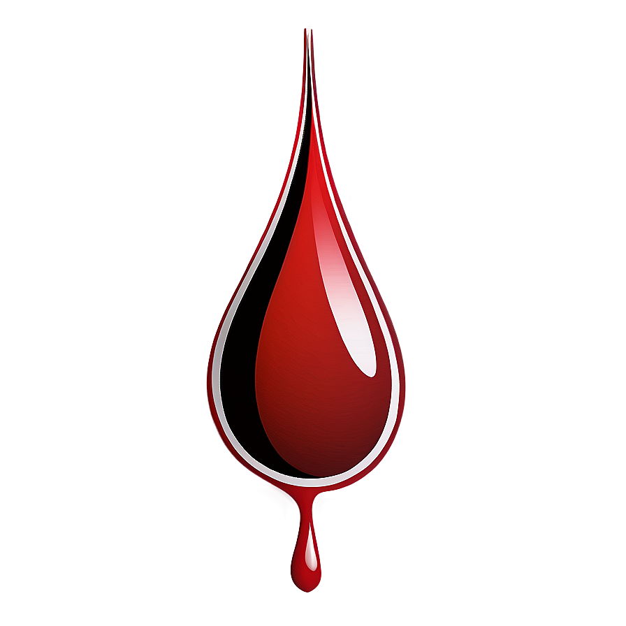 Cartoon Blood Drop Png Aef44 PNG image